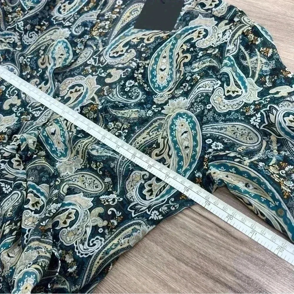 Dress forum Paisley Front Tie Top - Picture 8 of 11